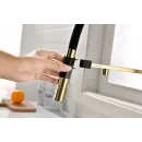 Смеситель для кухни с подключением к фильтру Paulmark Gravity Gr213888-G