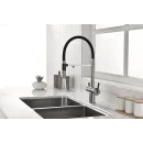 Смеситель для кухни с подключением к фильтру Paulmark Gravity Gr213888-BS