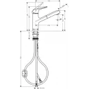 Смеситель для кухни Hansgrohe Focus M42 71865000