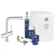 Смеситель для мойки с функцией очистки водопроводной воды Grohe Blue Minta Professional 31347002