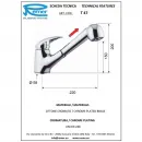 Смеситель для кухни Remer Ten T47