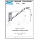 Смеситель для кухни Remer Serie 35 F40