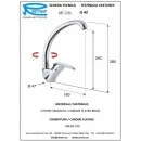 Смеситель для кухни Remer Giga G42
