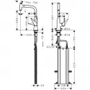 Смеситель для кухни Hansgrohe Talis Select M51 73853800