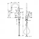 Смеситель для кухни Hansgrohe Talis M54 72842000