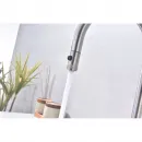 Смеситель для кухни Paulmark Galant Ga213077-BS с подключением к фильтру, выдвижным изливом, нержавеющая сталь
