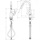Смеситель для кухни Hansgrohe Focus M41 31815670