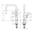 Смеситель для кухни Hansgrohe Talis M54 72844000