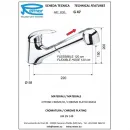 Смеситель для кухни Remer Giga G47