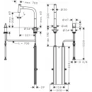 Смеситель для кухни Hansgrohe Metris Select M71 73825000