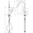 Смеситель для кухни Hansgrohe Focus M41 31833800