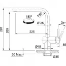 Смеситель для кухни Franke Atlas Neo 115.0625.489