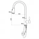 Смеситель для кухни BelBagno BB-LAM31-IN