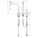 Смеситель для кухни Hansgrohe Metris Select M71 73819000