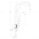 Смеситель для кухни Paini IXA1572SKM