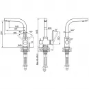 Смеситель для кухни с фильтром Paulmark Essen Es213011-428 + H851P00