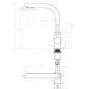 Смеситель для кухни с фильтром Paulmark Essen Es213011-431BR + H851P00