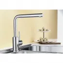 Смеситель для кухни Blanco Mila хром 524213