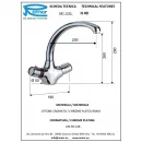 Термостат для кухни Remer Thermo H40