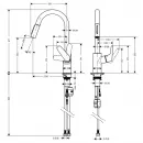 Смеситель для кухни Hansgrohe Focus M41 31815000