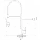 Смеситель для кухни BelBagno BB-LAM50-IN