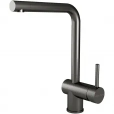 Смеситель для кухни Paulmark Spring Sp212067-GM вороненая сталь