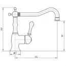 Смеситель для кухни Migliore Cucina ML.CUC-6982.BR