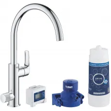 Смеситель для мойки с функцией очистки водопроводной воды Grohe Blue Pure Eurosmart 30383000
