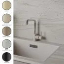 Смеситель для кухни Paini Cox Granite Truffle 7872572CR599H1KM
