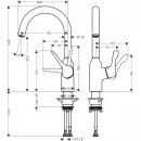 Смеситель для кухни Hansgrohe Focus M43 71812800