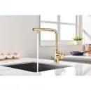 Смеситель для кухни с подключением к фильтру Paulmark Urban Ur213104-G