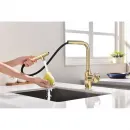 Смеситель для кухни с подключением к фильтру Paulmark Urban Ur213104-G