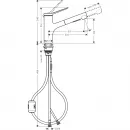 Смеситель для кухни Hansgrohe Zesis M33 74800800