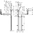 Смеситель для кухни Hansgrohe Metris M71 73805800