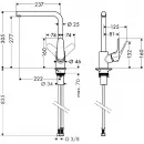 Смеситель для кухни, нержавеющая сталь Hansgrohe Focus M41 31817800