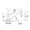 Смеситель для кухни Franke Garo 115.0275.334