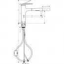 Смеситель для кухни Hansgrohe Zesis M33 74801000