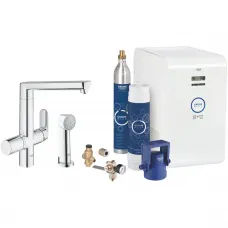 Смеситель для мойки с функцией очистки водопроводной воды Grohe Blue K7 Professional 31355001