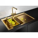 Смеситель для кухни с фильтром Omoikiri Nagano-LG светлое золото 4994178 + H851P00