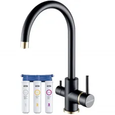 Смеситель для кухни с фильтром Paulmark Essen ES213211-401BR + H851P00