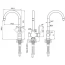 Смеситель для кухни с фильтром Paulmark Essen Es213211-431 + H851P00