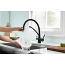 Смеситель для кухни с подключением к фильтру Paulmark Siegen SI213111-401TB