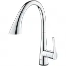 Смеситель для кухни Grohe LadyLux Touch 30205002 сенсорный, с выдвижным изливом, хром