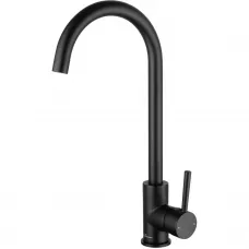 Смеситель для кухни Wonzon & Woghand WW-A21102-MB черный матовый