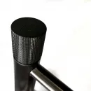 Смеситель для раковины Paini Cox Grip 7GPZ205OLL без донного клапана, черный матовый
