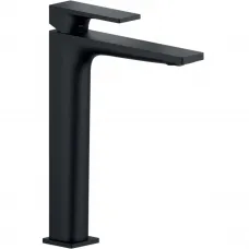 Смеситель для раковины Nobili Seven SE124128/2BM с донным клапаном, черный матовый