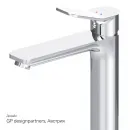 Смеситель для раковины Am.Pm X-Joy F85A92000 без донного клапана, хром