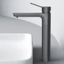 Смеситель для раковины Am.Pm X-Joy F85A92022 без донного клапана, черный матовый