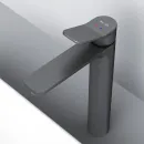 Смеситель для раковины Am.Pm X-Joy F85A92022 без донного клапана, черный матовый