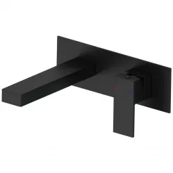 Смеситель для раковины Wonzon & Woghand Cube WW-88869016-MB встраиваемый, черный матовый